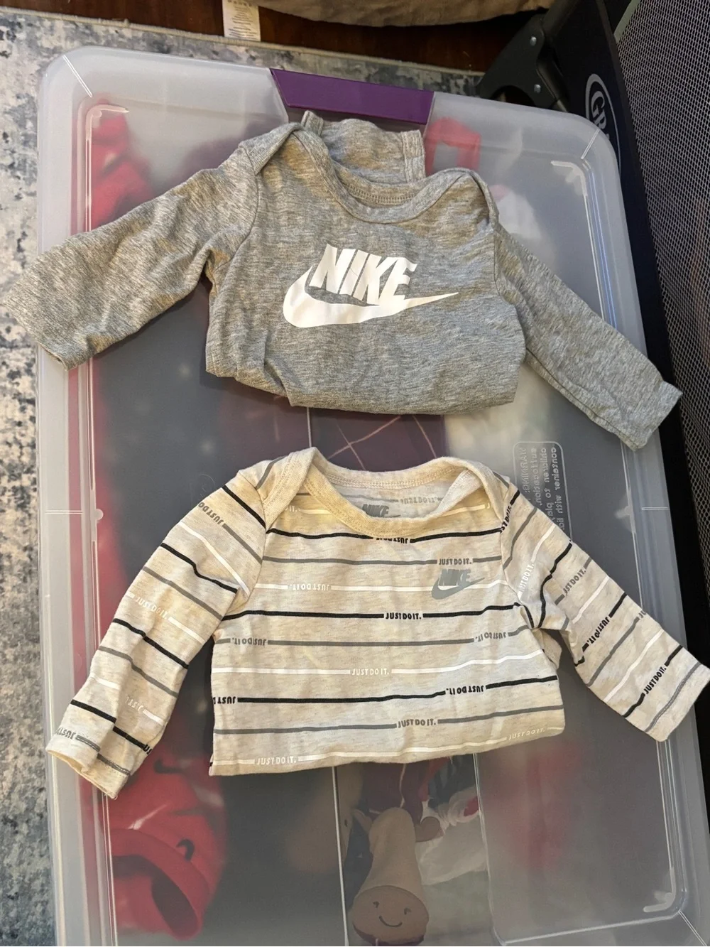 Nike Long-sleeved Onsies One Piece Bodysuits
